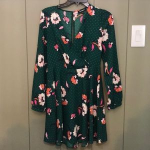 Express floral dress